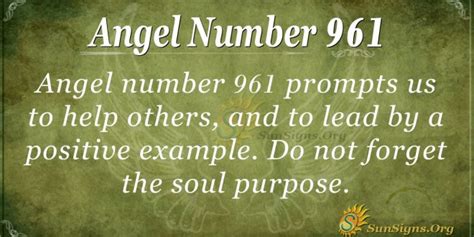 angel number 961|Angel Number 961 Meaning: Sign of a Better Future